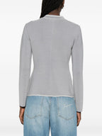 Emporio Armani Striped blazer jacket
