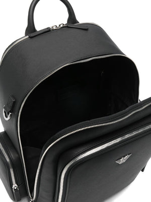 Emporio Armani ASV regenerated Saffiano backpack