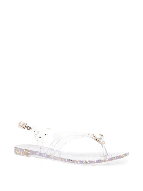 Casadei Sandals Clear Blue