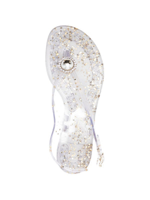 Casadei Sandals Clear Blue