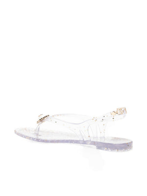 Casadei Sandals Clear Blue