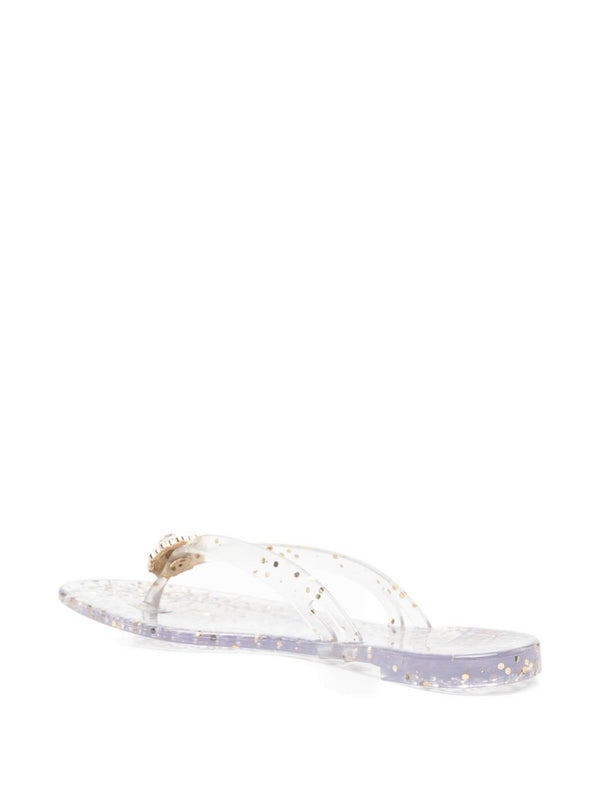 Casadei Sandals Clear Blue