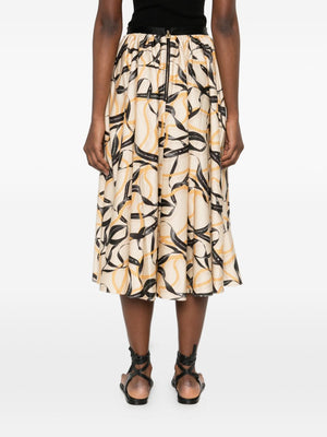 Elisabetta Franchi Skirts Beige