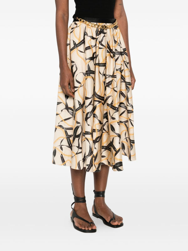 Elisabetta Franchi Skirts Beige