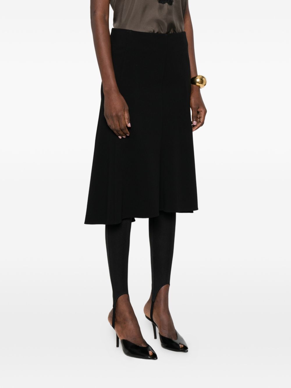 Jil Sander تنانير أسود