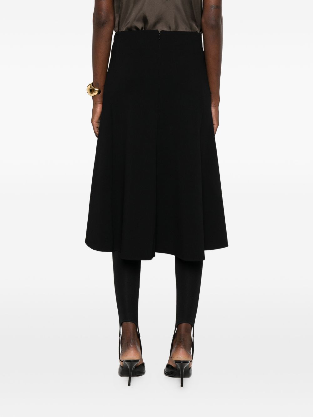 Jil Sander تنانير أسود