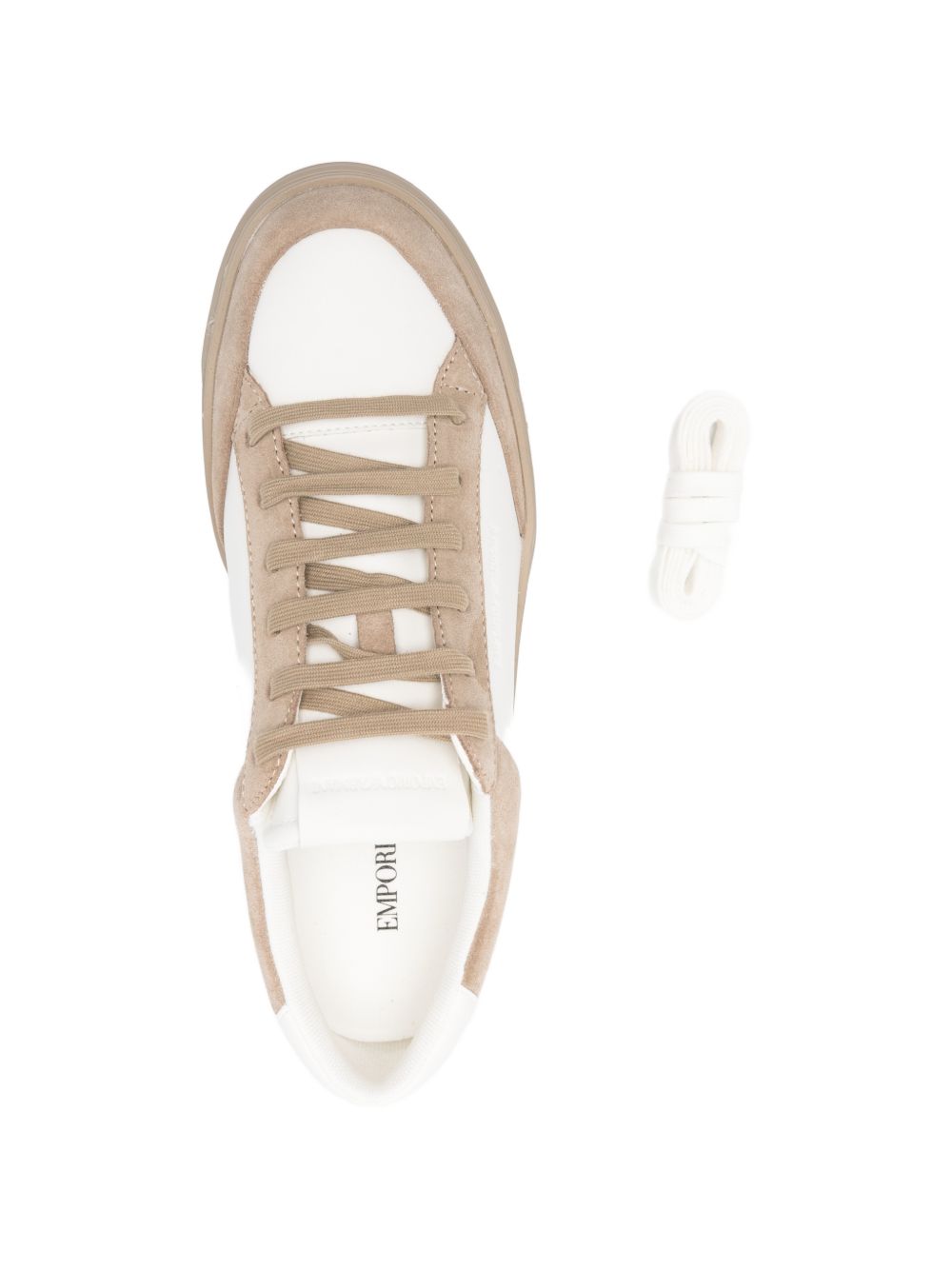 Emporio Armani Sneakers Beige