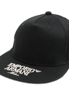 Emporio Armani Logo Patch Baseball Cap