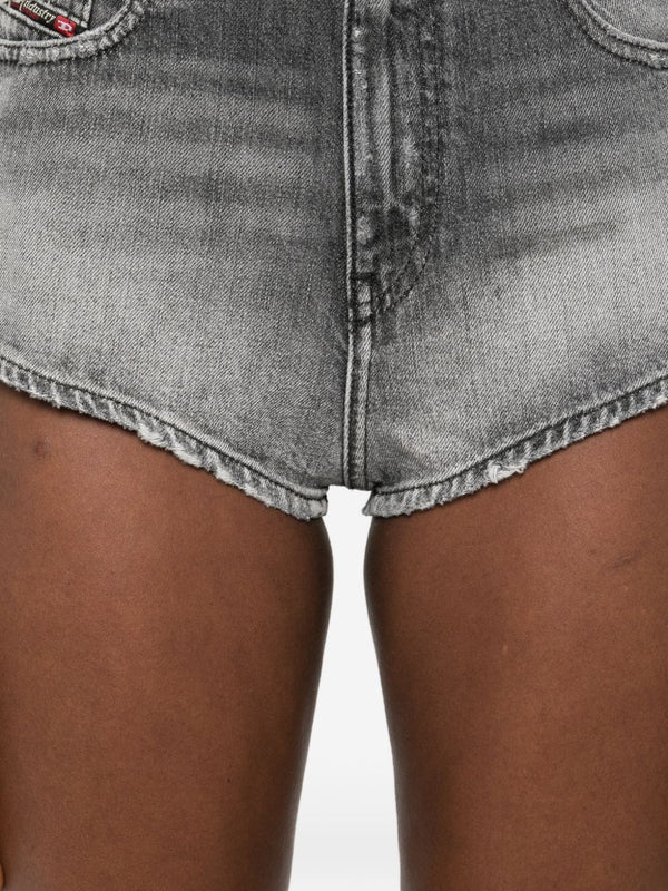 Diesel distressed effect Denim cotton shorts