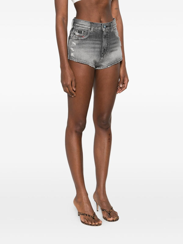 Diesel distressed effect Denim cotton shorts