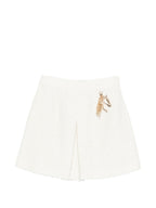 Emporio Armani A-line shape Tweed mini skirt