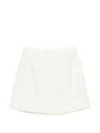 Emporio Armani A-line shape Tweed mini skirt