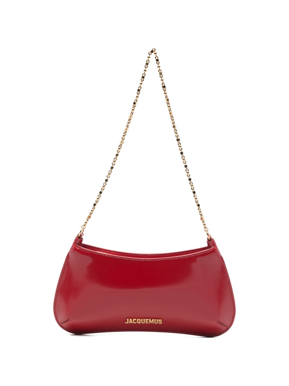 حقيبة كتف جلدية Jacquemus Le Petit Bisou Chaine