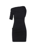 Jacquemus La Mini Robe Drapeado dress