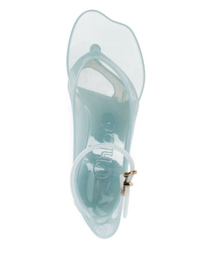 Chloé Chloè Sandals Clear Blue