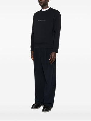 Emporio Armani Sweaters Blue