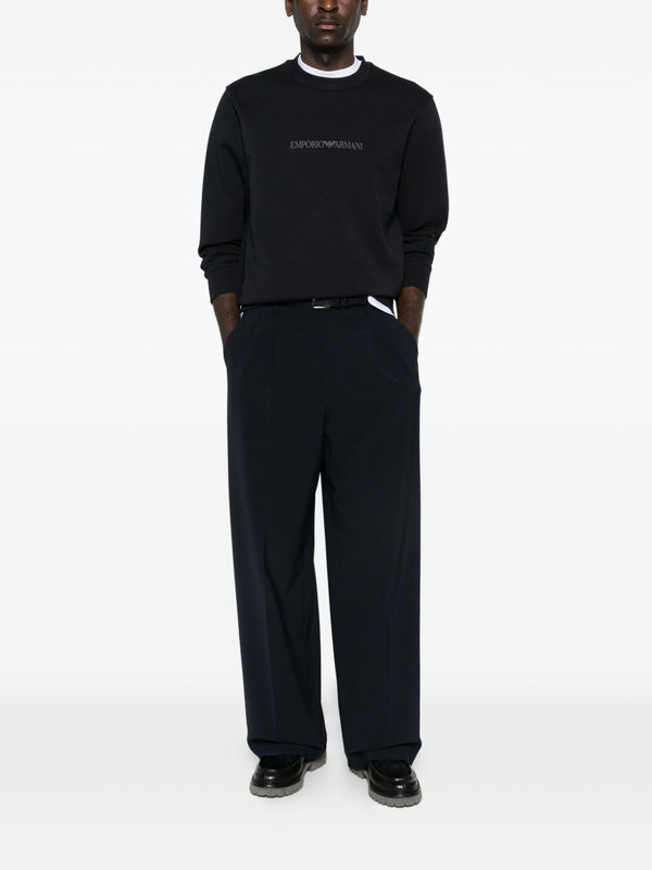 Emporio Armani Sweaters Blue