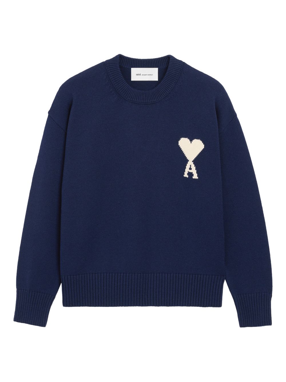 Ami Paris Sweaters Blue