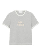 Ami Paris T-shirts and Polos Grey