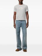 Ami Paris T-shirts and Polos Grey