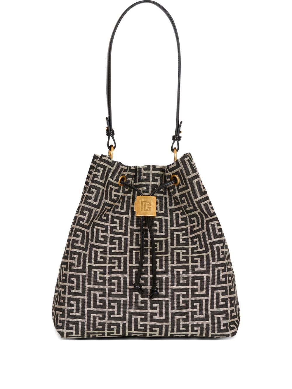 Balmain Pulse Monogram Jacquard Backpack