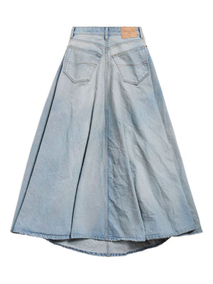 Balenciaga Godet Maxi Skirt