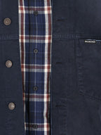 Balenciaga patched shirt jacket