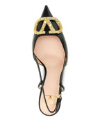 Valentino Garavani Vlogo Signature Slingback Décolleté In 80mm