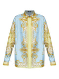 Versace Barocco print silk shirt