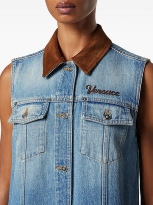 Versace Dresses Blue