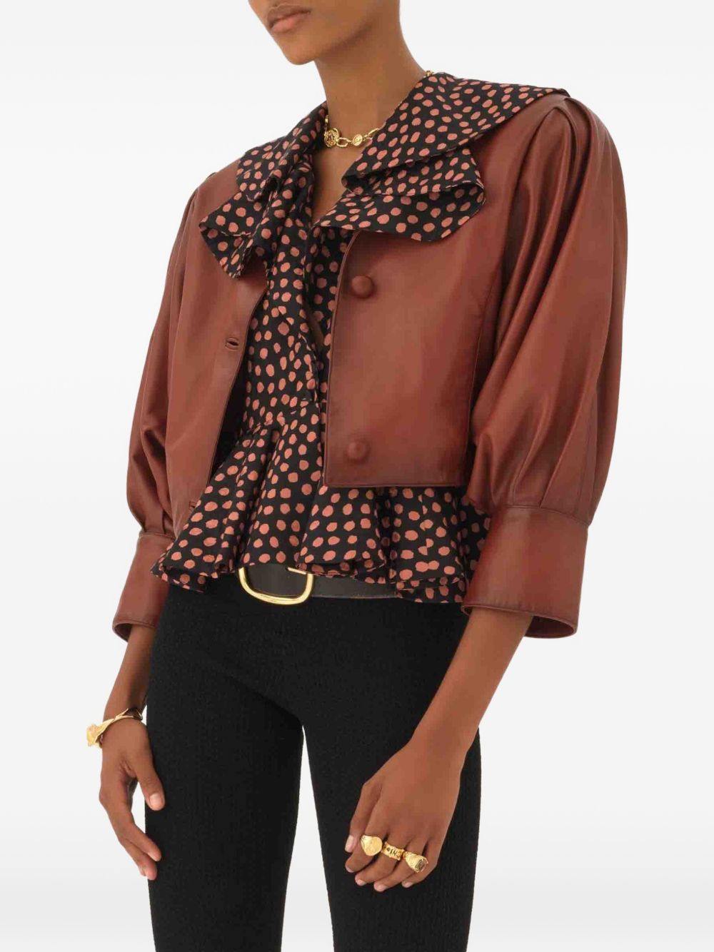 جاكيتات Chloé Chloè بني