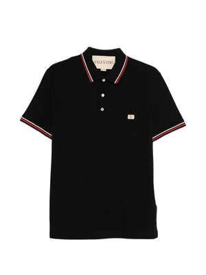 Valentino T-shirts and Polos Black