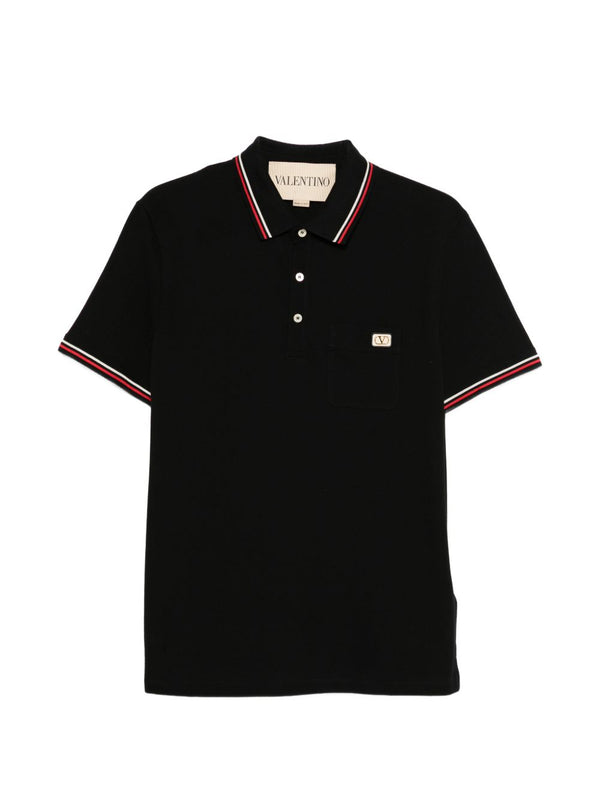 Valentino T-shirts and Polos Black