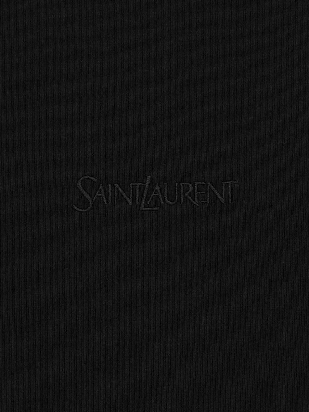 Saint Laurent  تيشيرتات وبولو أسود