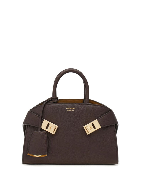 Ferragamo Hug Bicolor Handbag (Xs)