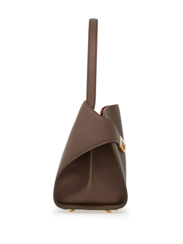 Ferragamo Hug Soft Bicolor Shoulder Bag
