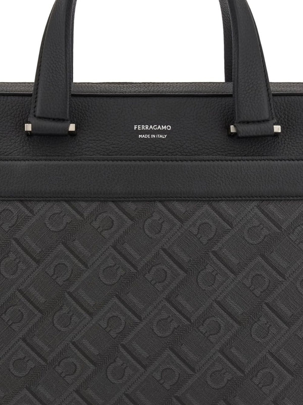 Ferragamo Monogram Briefcase