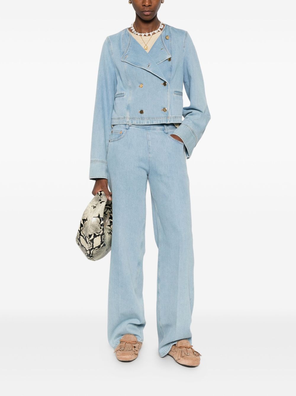 Forte Forte Jeans Clear Blue