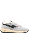 Autry REELWIND LOW SUEDE AND REFLECTIVE NYLON SNEAKERS