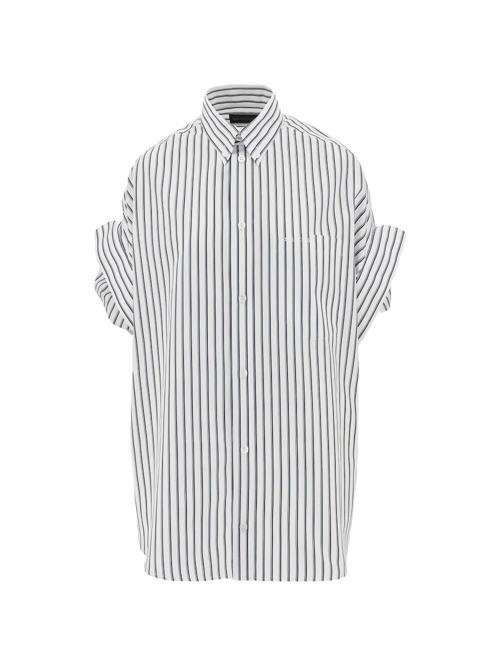 Balenciaga Striped cotton shirt