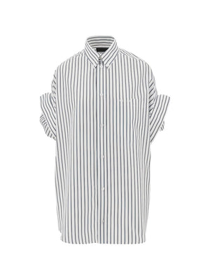Balenciaga Striped cotton shirt
