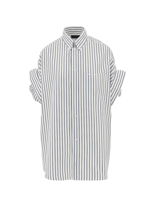 Balenciaga Striped cotton shirt