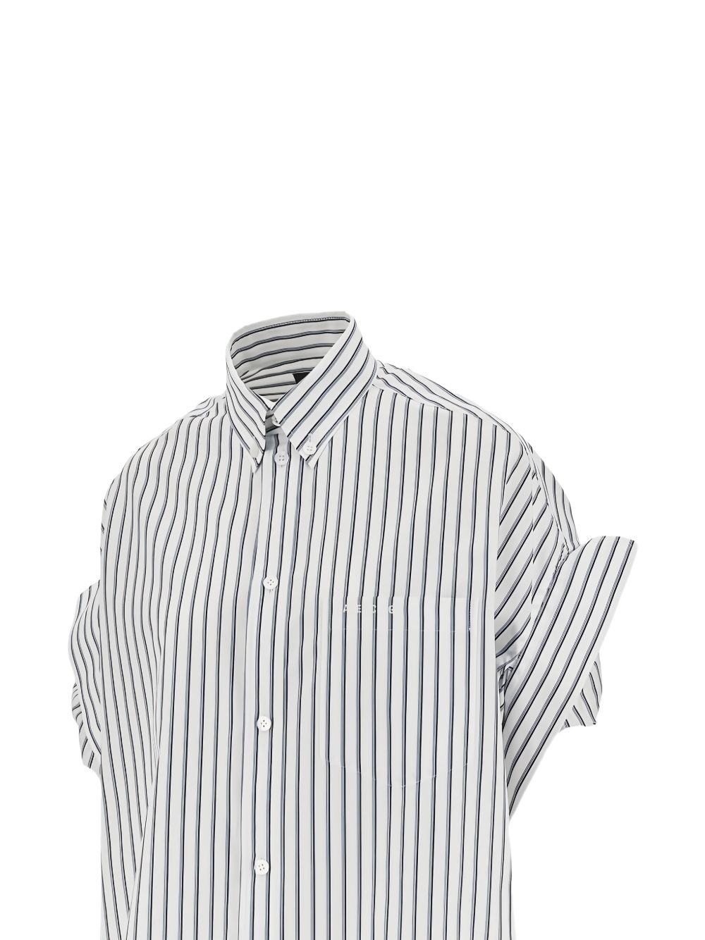 Balenciaga Striped cotton shirt