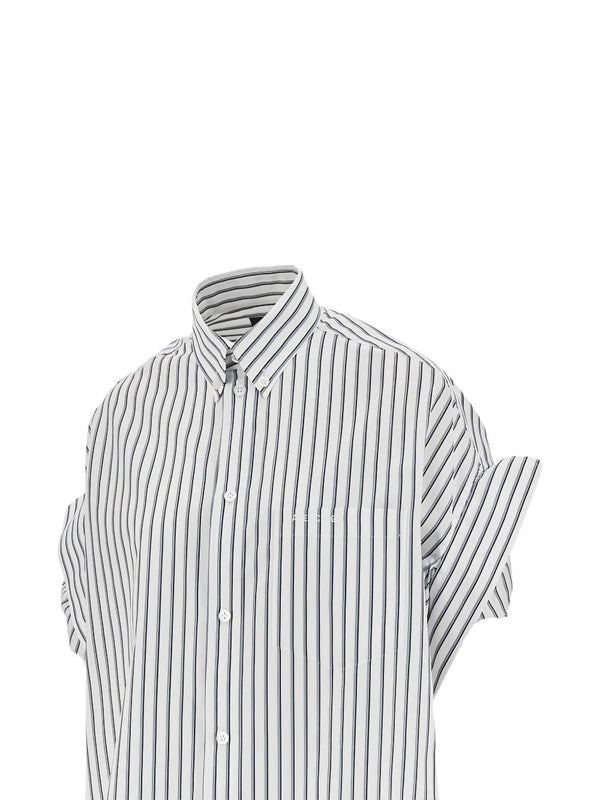 Balenciaga Striped cotton shirt