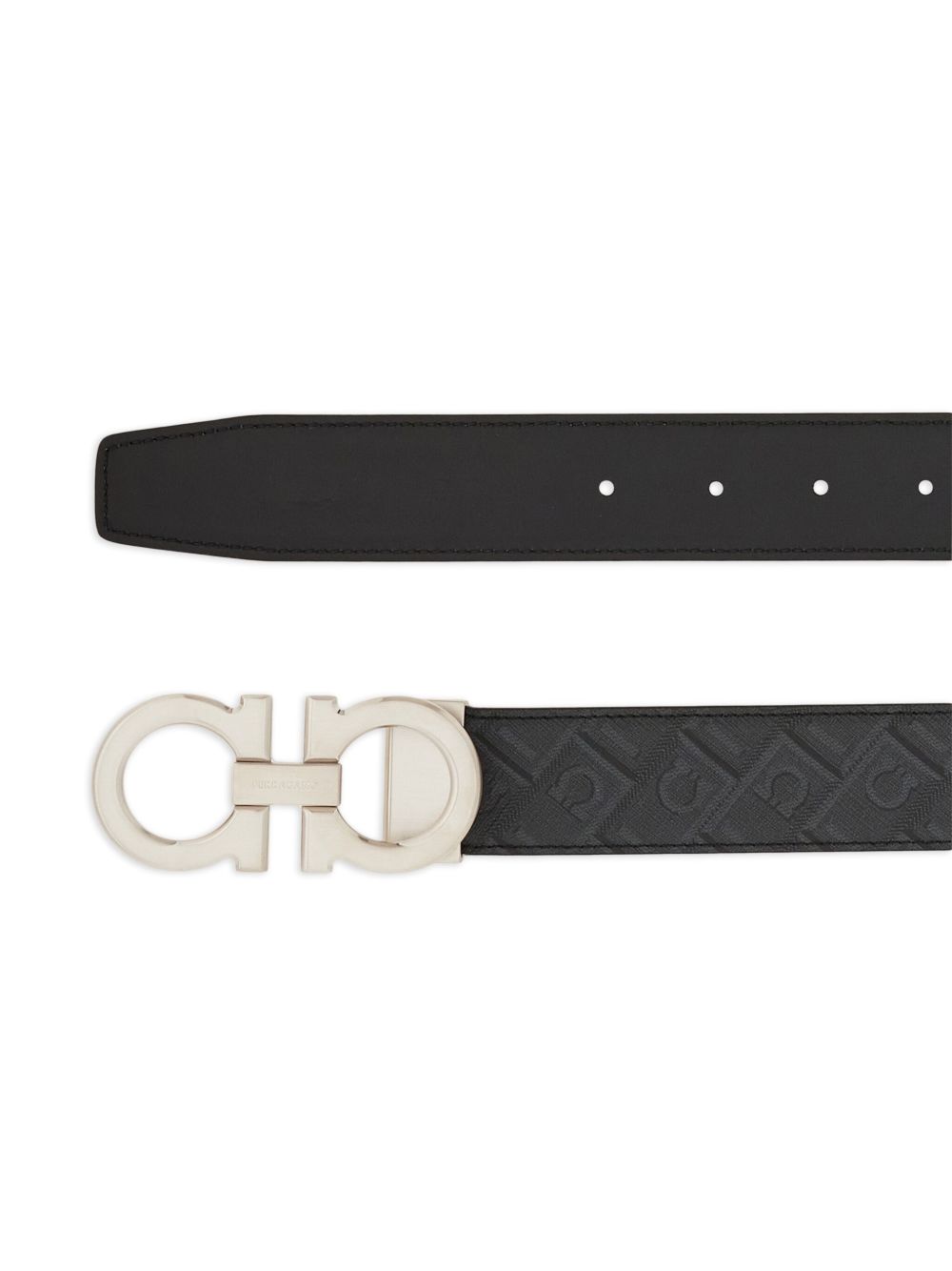 Ferragamo Reversible And Adjustable Gancini Belt