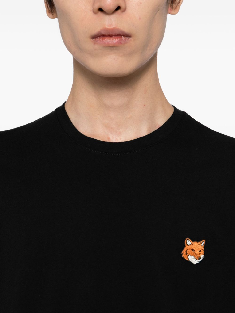 تيشيرت Maison Kitsuné Fox Head القطني