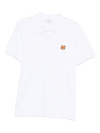 Maison Kitsuné Maison KitsunÃ© Fox Head cotton polo shirt