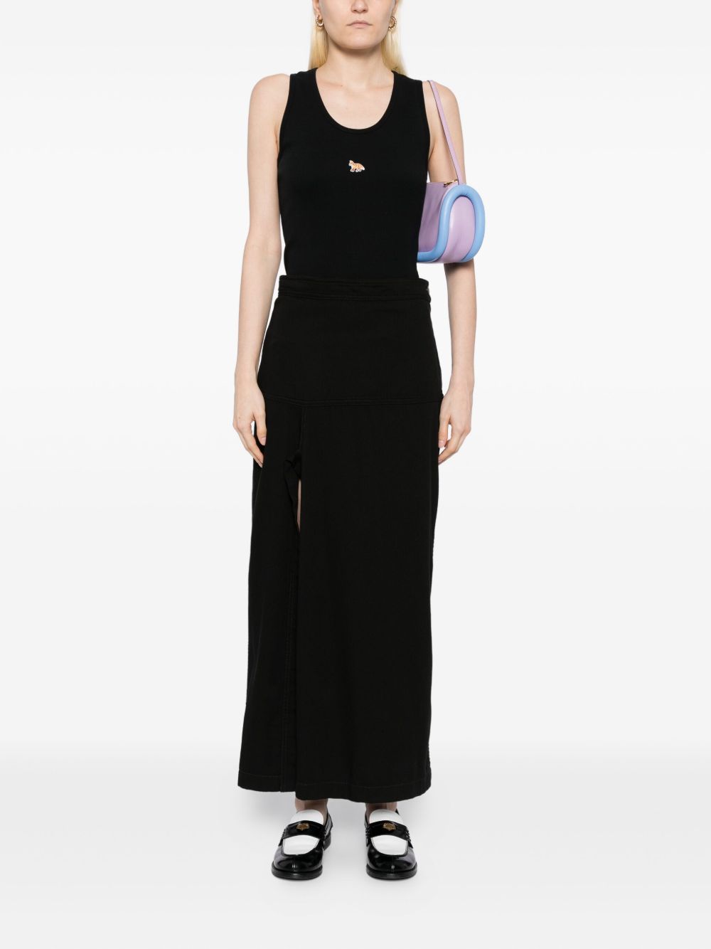 Maison Kitsuné Maison KitsunÃ© Baby Fox cotton tank top