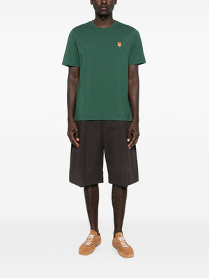 Maison Kitsuné Fox motif round neck short sleeves