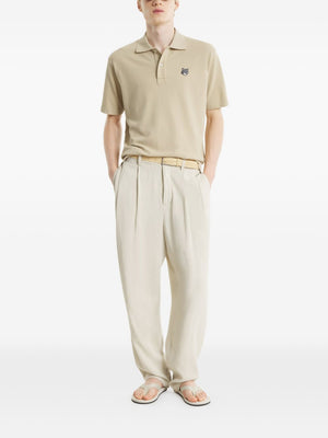 Maison Kitsuné Fox Head cotton polo shirt
